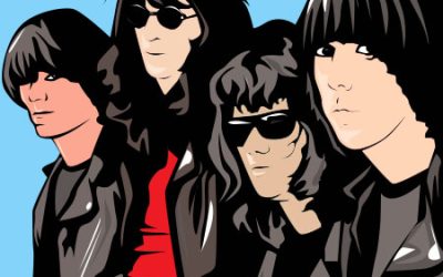 Raging Pain as Musical Comic Book: Ramones